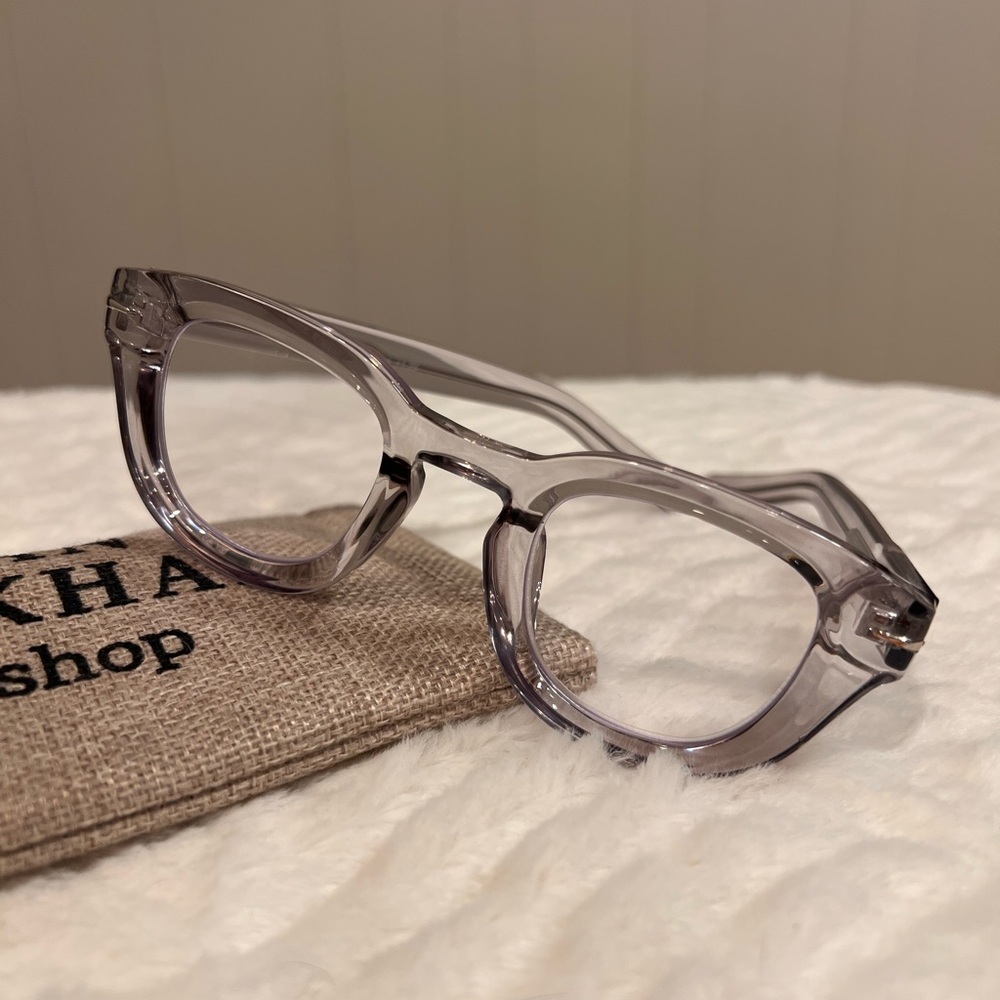Transparent Clear Women's Reader Eyeglasses +1.25